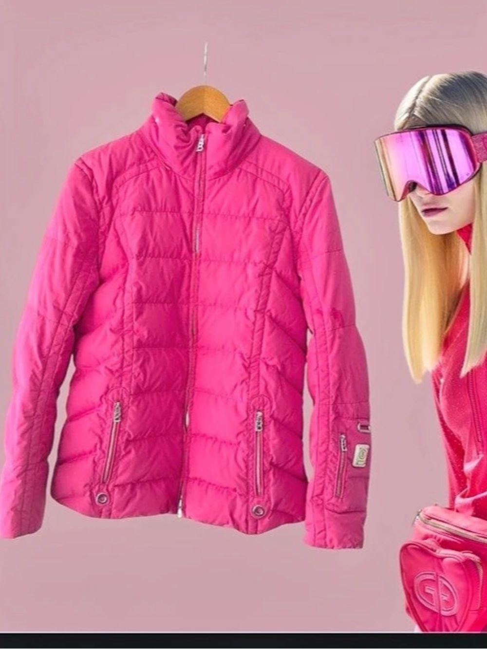 Bogner Pink Ski Jacket Like New